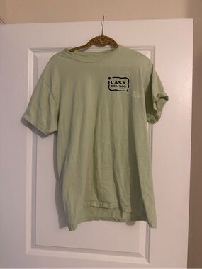 Light Green Short-Sleeve Logo Tee